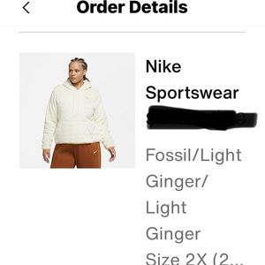 Nike Sherpa pullover